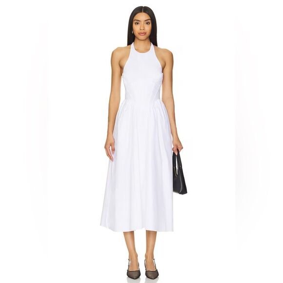 Bardot Kylen Midi Dress in Orchid White - Picture 1 of 4